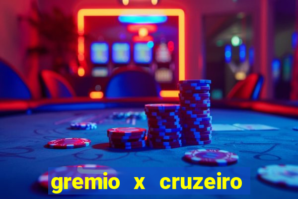 gremio x cruzeiro ao vivo hd